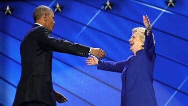 Obama hace ardiente defensa de Clinton y pide al país llevarla a la victoria