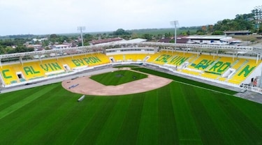 Así luce el Calvin Byron, estadio de Bocas del Toro  tiene un 90% de avance
