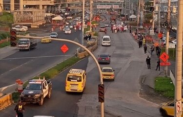 Así está el tráfico vehicular este lunes 27 de noviembre