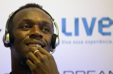 Usain Bolt gana sus primeros 100 metros de 2014 en carrera de exhibición