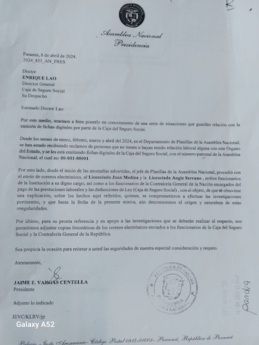 Sueldos fantasmas en la Asamblea