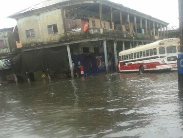 Lluvias causan inundaciones en la provincia de Colón
