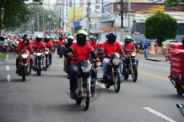 Appetito24 reporta una disminución de 40% en sus pedidos, y suspende los salvoconductos de 50 motorizados que protestaron