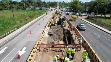 Proyecto de línea 3 del Metro avanza con trabajos de reubicación de tubería en Arraiján