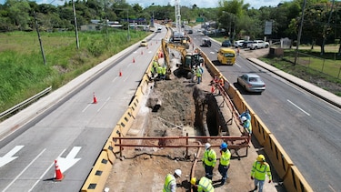 Proyecto de línea 3 del Metro avanza con trabajos de reubicación de tubería en Arraiján