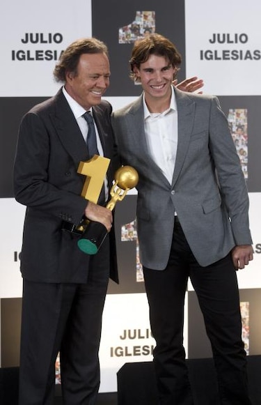 Julio Iglesias pasó su último día de 'vida pública' junto a Nadal