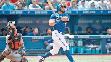 Cubano Morales pegó otro jonrón en triunfo de Toronto
