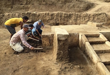 Hallan cabina de faraón Ramsés II en Egipto