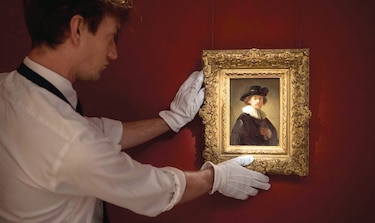 Subastan autorretrato de Rembrandt 