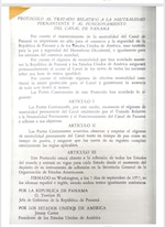 Donald Trump, el Canal de Panamá y lo pactado en el Tratado de Neutralidad