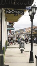 De compras en Salento