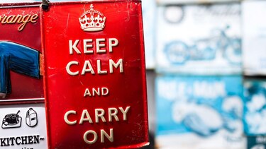 ‘Keep Calm and Carry On’: cómo un olvidado afiche británico de la Segunda Guerra Mundial se convirtió en un fenómeno en el siglo XXI