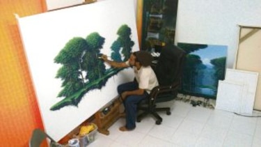 Natura sobre blanco