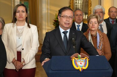 La turbulenta semana del presidente Gustavo Petro