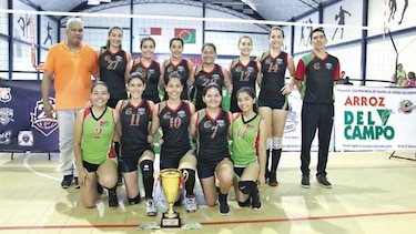 Chiriquí Oriente quedó campeón en el nacional de voleibol femenino Sub-23