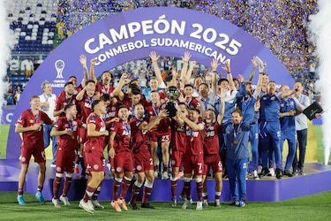 Lanús derrota a Atlético Mineiro en penaltis y conquista su segunda Sudamericana