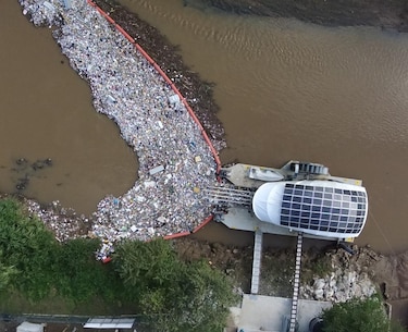 Wanda Díaz, la rueda que atrapó 45,000 libras de plástico durante el 2023