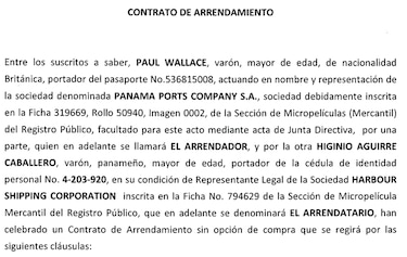 Réplica a Panama Ports Company, (PPC)
