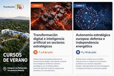 Fundación SEPI celebrará en julio dos cursos sobre IA, digitalización y autonomía europea