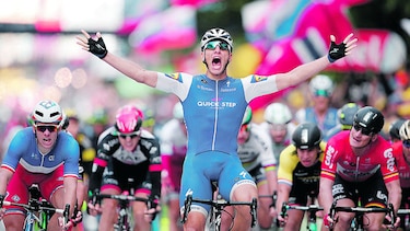 Kittel ganó segunda etapa y Thomas sigue como líder