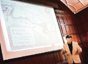 Evaluarán restos de la Santa María