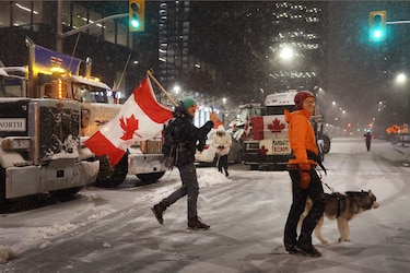 Policía detiene a líderes de las protestas contra medidas anticovid en Canadá