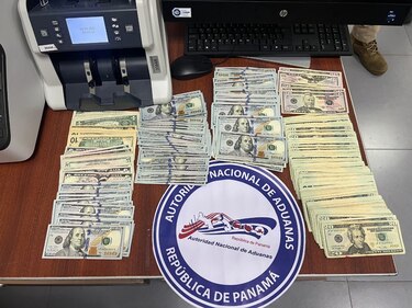 Aduanas retiene $28 mil a pasajeros que no cumplieron con declaración jurada