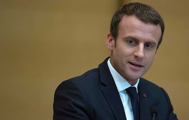 Fuerte caída de la popularidad del presidente francés Emmanuel Macron