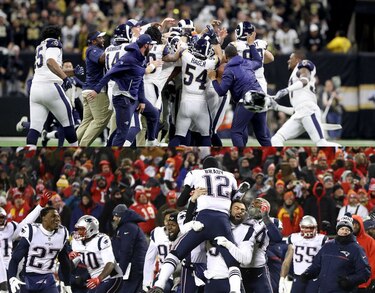 Patriots van ante Rams en el Super Bowl