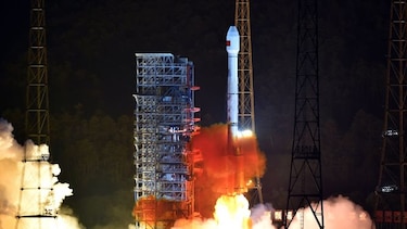 Rival chino del GPS lanza al espacio dos nuevos satélites
