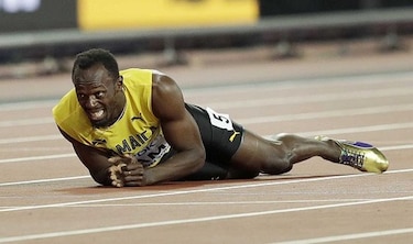 Amargo final: Usain Bolt se lesiona en su última carrera