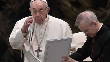 El papa invita a los jóvenes de la JMJ de Panamá a soñar por la paz