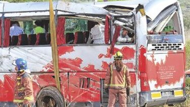 13 jóvenes mueren en un accidente en España