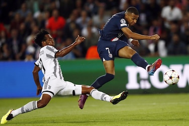 El PSG y Mbappé golpean primero en la Liga de Campeones