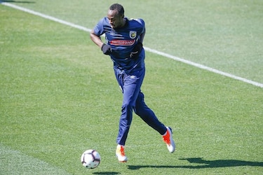Usain Bolt entrena con club australiano