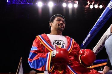 La estrella filipina Manny Pacquiao anuncia su retiro del boxeo