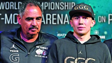 Golovkin está metido en su preparación