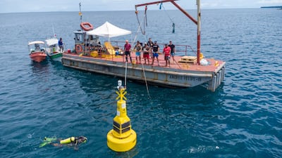 Panamá instala la primera boya oceanográfica del Pacífico insular centroamericano