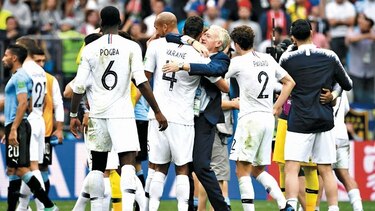 Deschamps dice que Francia es un merecido ganador