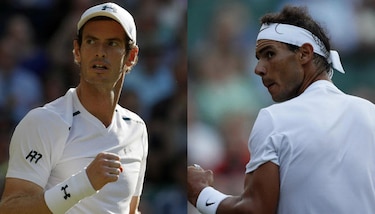 Nadal y Murray avanzan sin problemas