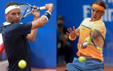 Nadal elimina a Montañés y ya está en cuartos de final en Barcelona