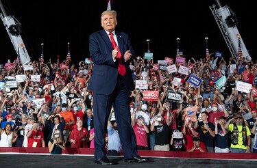 ‘Me siento poderoso’, dice Trump en regreso al ruedo electoral tras Covid-19