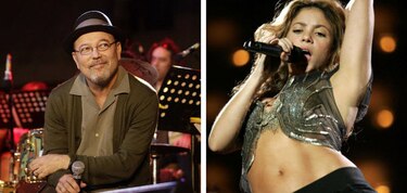 Rubén Blades y Shakira son nominados al Premio La Musa