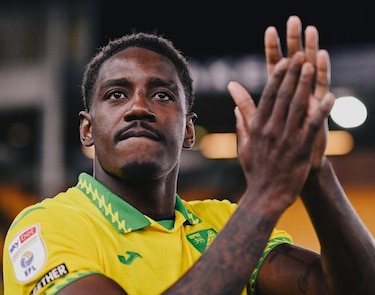 José Córdoba fue elegido mejor jugador de abril del Norwich City