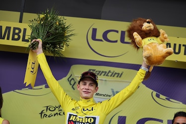 Vingegaard asesta un duro golpe a Pogacar en la crono, Rodriguez cede el podio a Yates