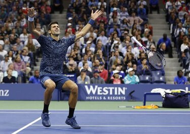 Djokovic gana su tercer US Open tras vencer a Del Potro en la final