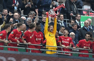 Liverpool, campeón de la Copa de la Liga ante Chelsea