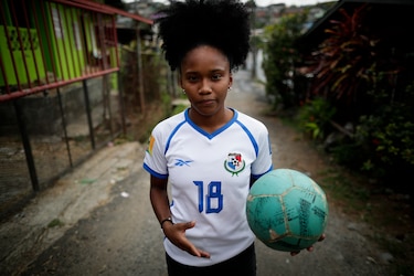 La panameña Erika Hernández, de jugar en las calles al Mundial