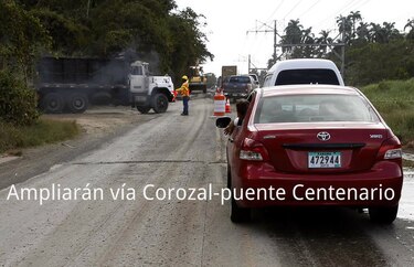 Gobierno aprueba $85 millones para ampliar vía entre Corozal y puente Centenario; incluye ciclovía