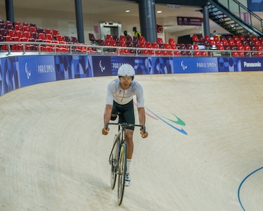 Chiricano Goodard se pone a tono para competir en los Juegos Paralímpicos París 2024